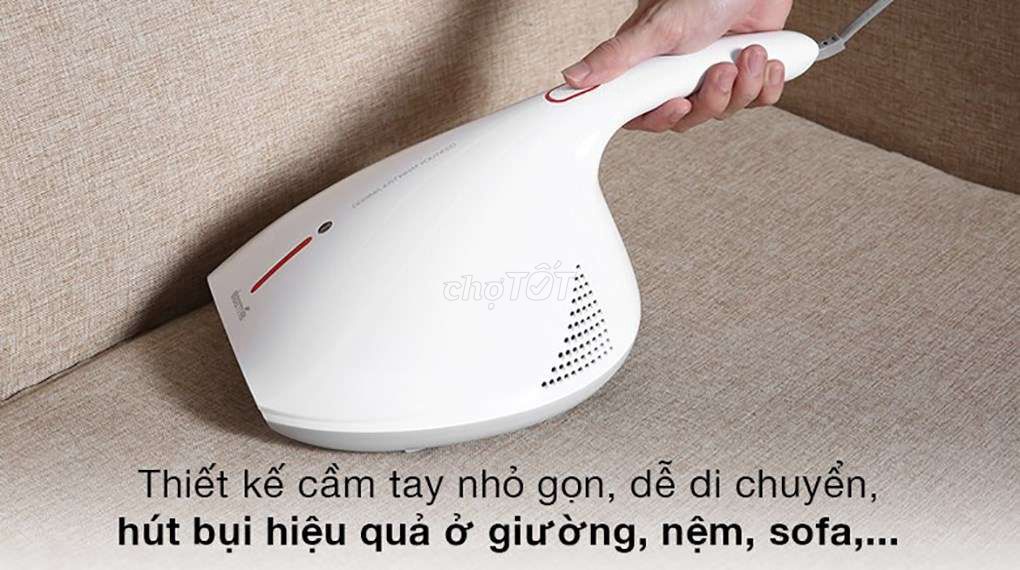 Máy hút bụi nệm Deerma CM800 Trắng. Mua bán Thiết bị vệ sinh, nhà tắm tại Quận Bình Thạnh Tp Hồ Chí Minh được đăng bởi Vành Khuyên  hình 1