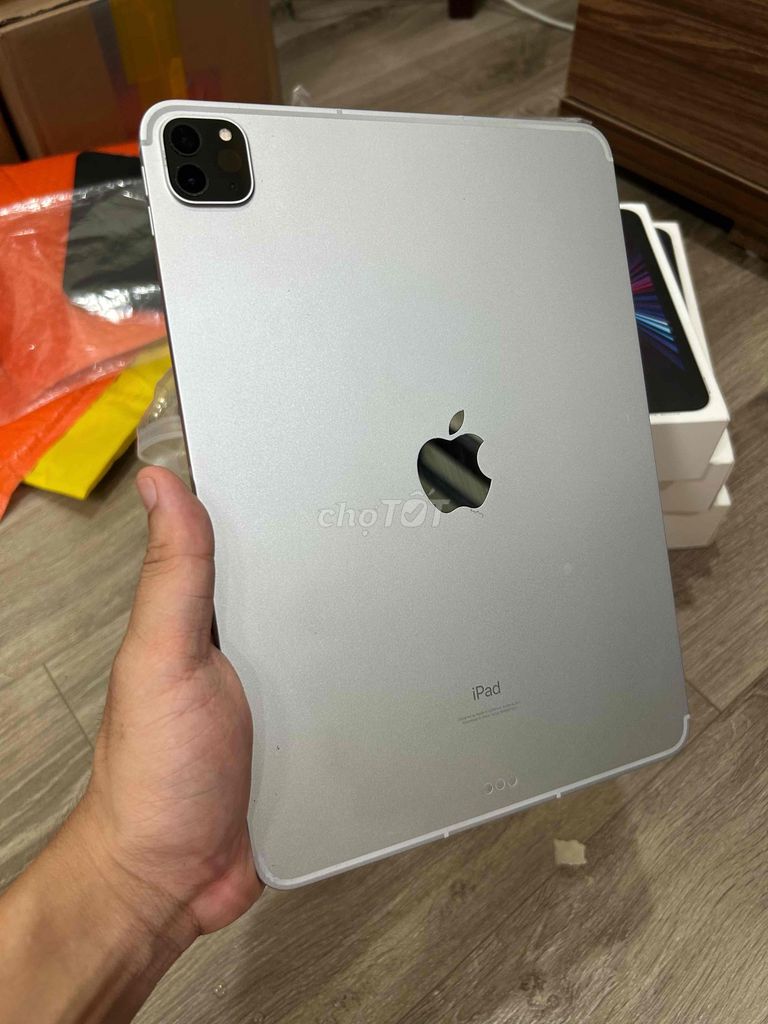 Apple iPad Pro 11 inch M1 128GB Bạc 5G. Mua bán Máy tính bảng tại Quận Đống Đa Hà Nội được đăng bởi Hoàng Điển Trai Long hình 1