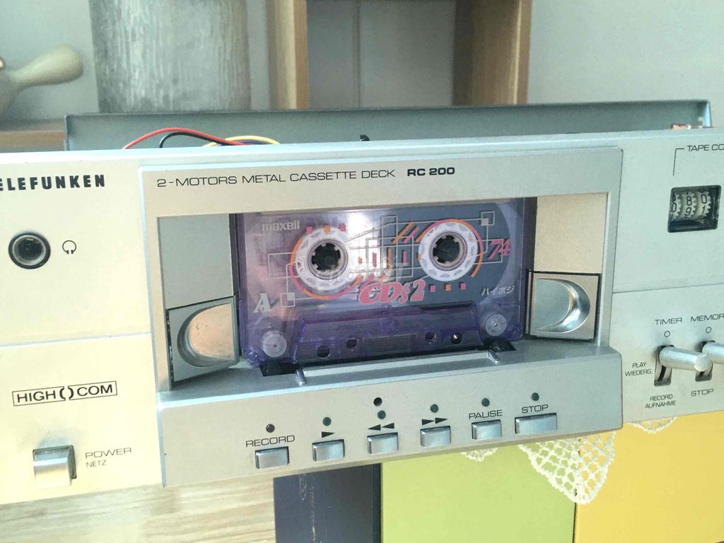 Đầu băng cassette tape deck Telefunken