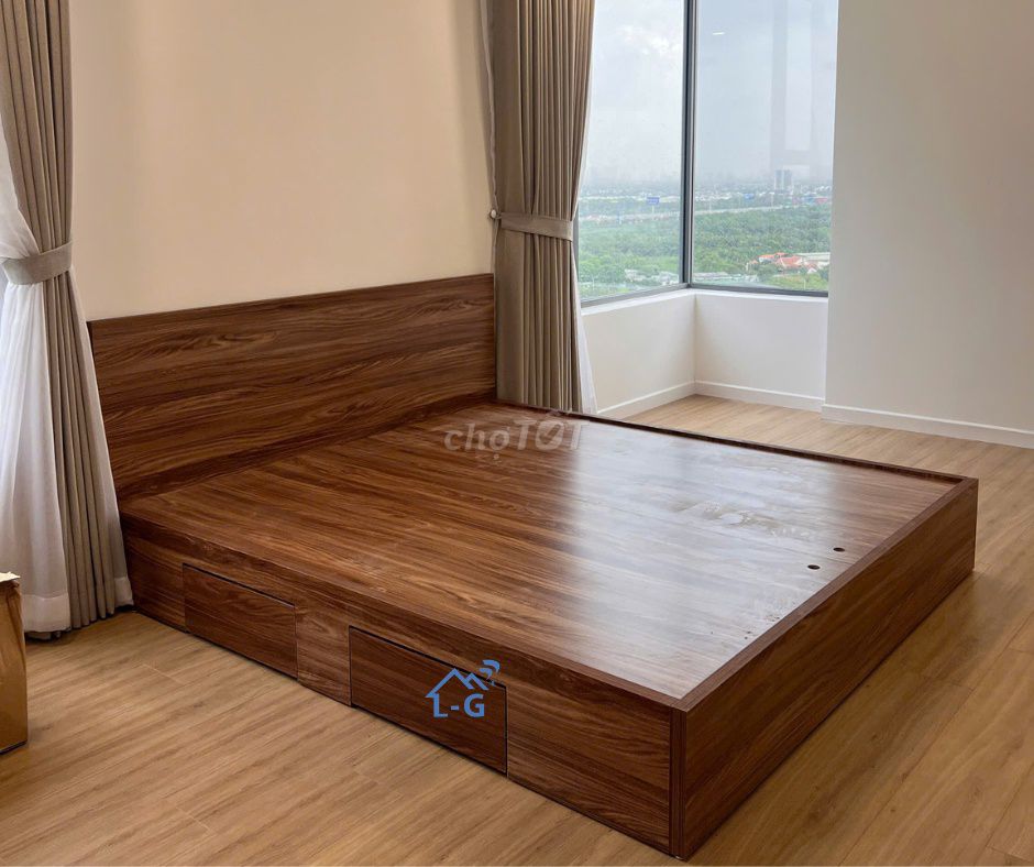GIƯỜNG GỖ MDF@GIƯỜNG GỖ~GIƯỜNG GỖ MDF*GIƯỜNG GỖ%^%. Mua bán Giường, chăn ga gối nệm tại Quận 1 Tp Hồ Chí Minh được đăng bởi Lâm Gia Decor hình 1