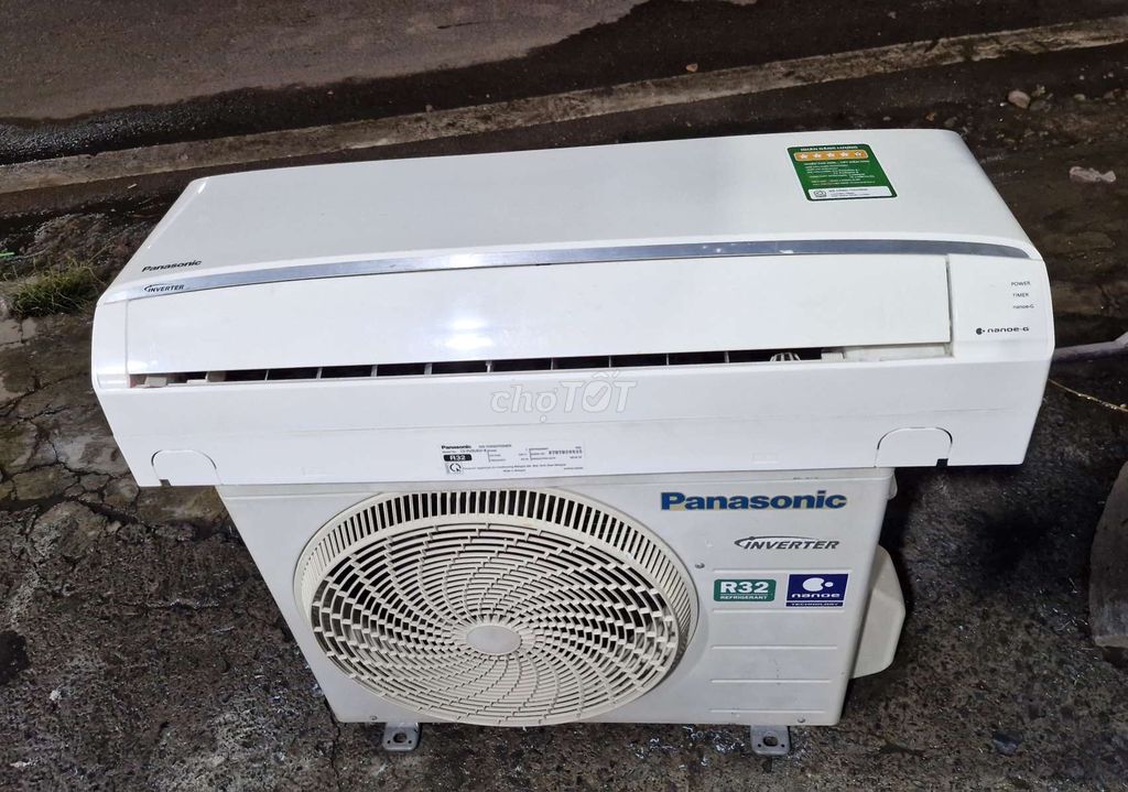 Máy lạnh Panasonic 1hp inveter mới 90% bao lắp đặt