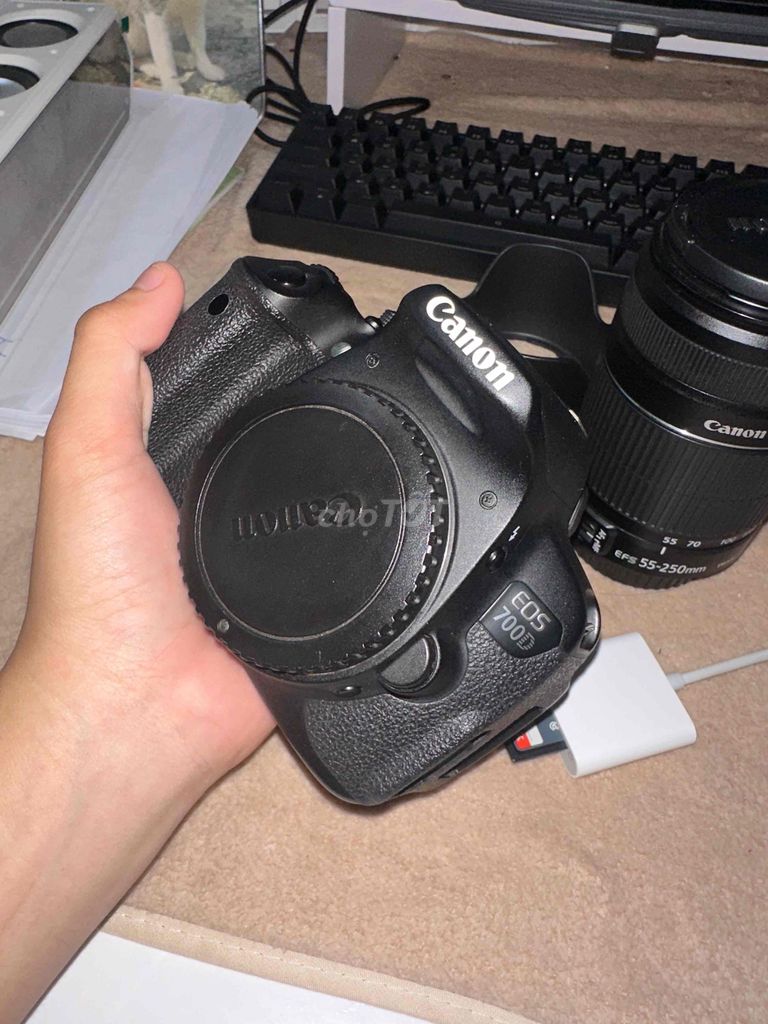 Máy ảnh Canon EOS 700D Đen. Mua bán Máy ảnh, Máy quay tại Huyện Mang Thít Vĩnh Long được đăng bởi phan phát hình 1