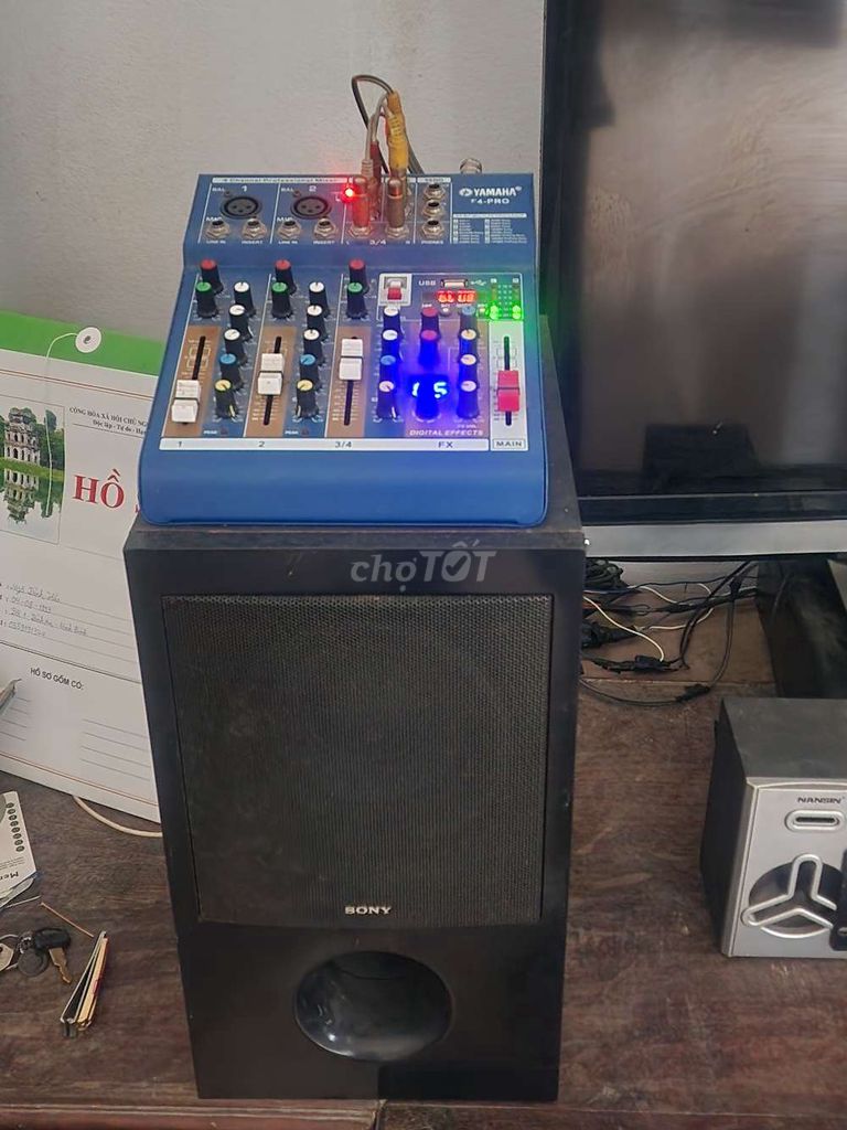 Đẩy công suất Sansui AMP-A650 Đen. Mua bán Tivi, Âm thanh tại Huyện Bình Lục Hà Nam được đăng bởi ánh hồng  hình 1