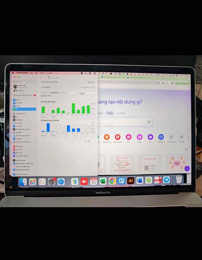 Apple MacBook Pro 16 inch 2019 Bạc. Mua bán Laptop tại Thành phố Long Xuyên An Giang được đăng bởi Huỳnh Phước Thinh hình 1