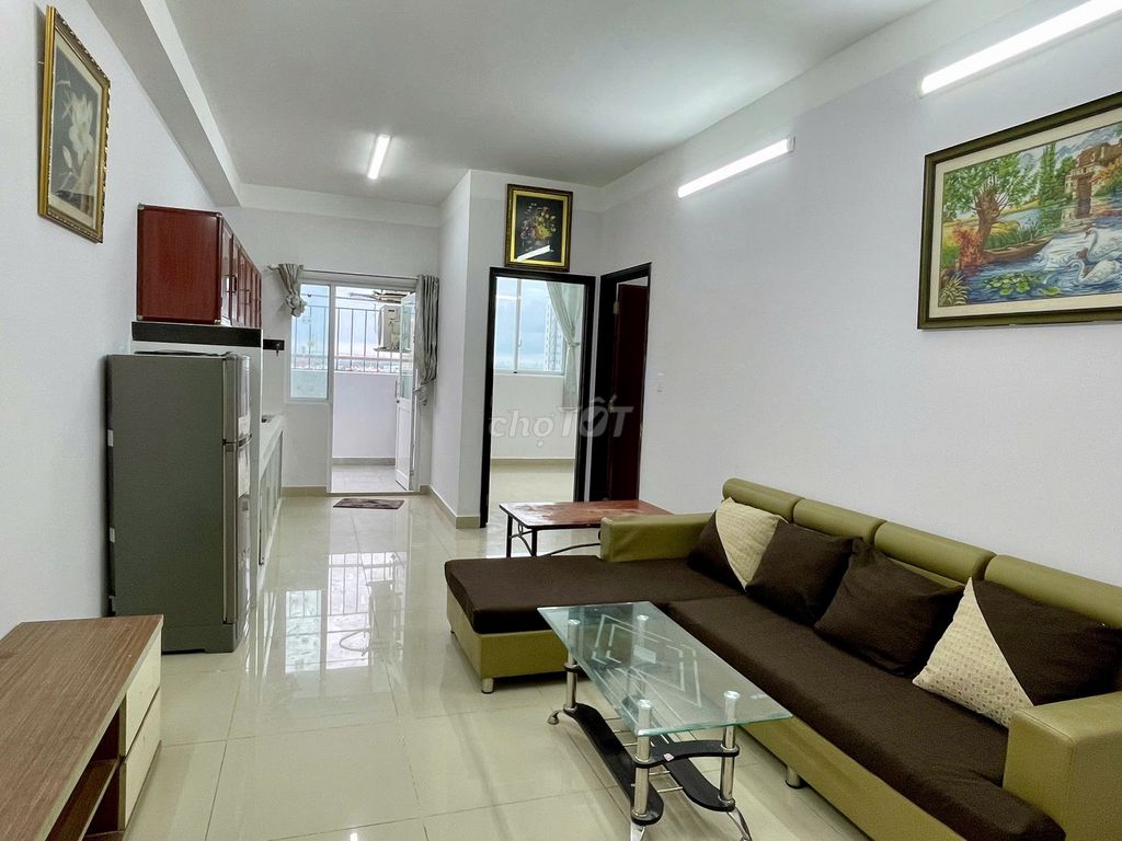 Cho thuê CH 2PN CC Belleza, nhà mớim có nội thất giá 8.5tr