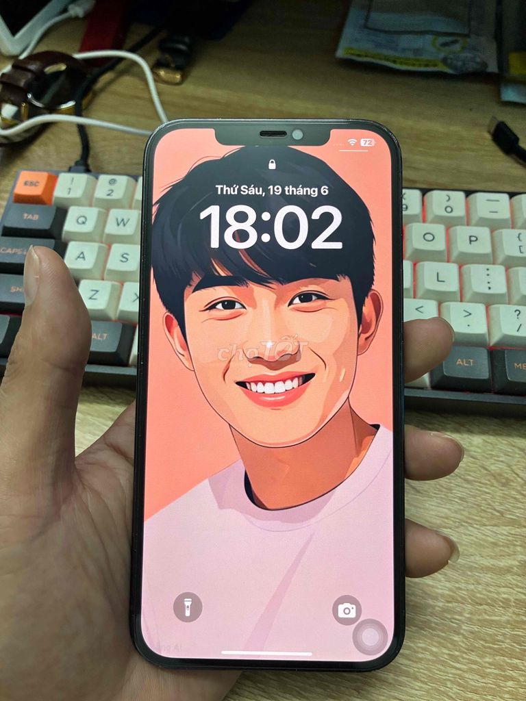 Apple iPhone 12 Pro Max 128GB Xanh Xước dăm. Mua bán Điện thoại tại Quận Tân Phú Tp Hồ Chí Minh được đăng bởi Hoa hình 1