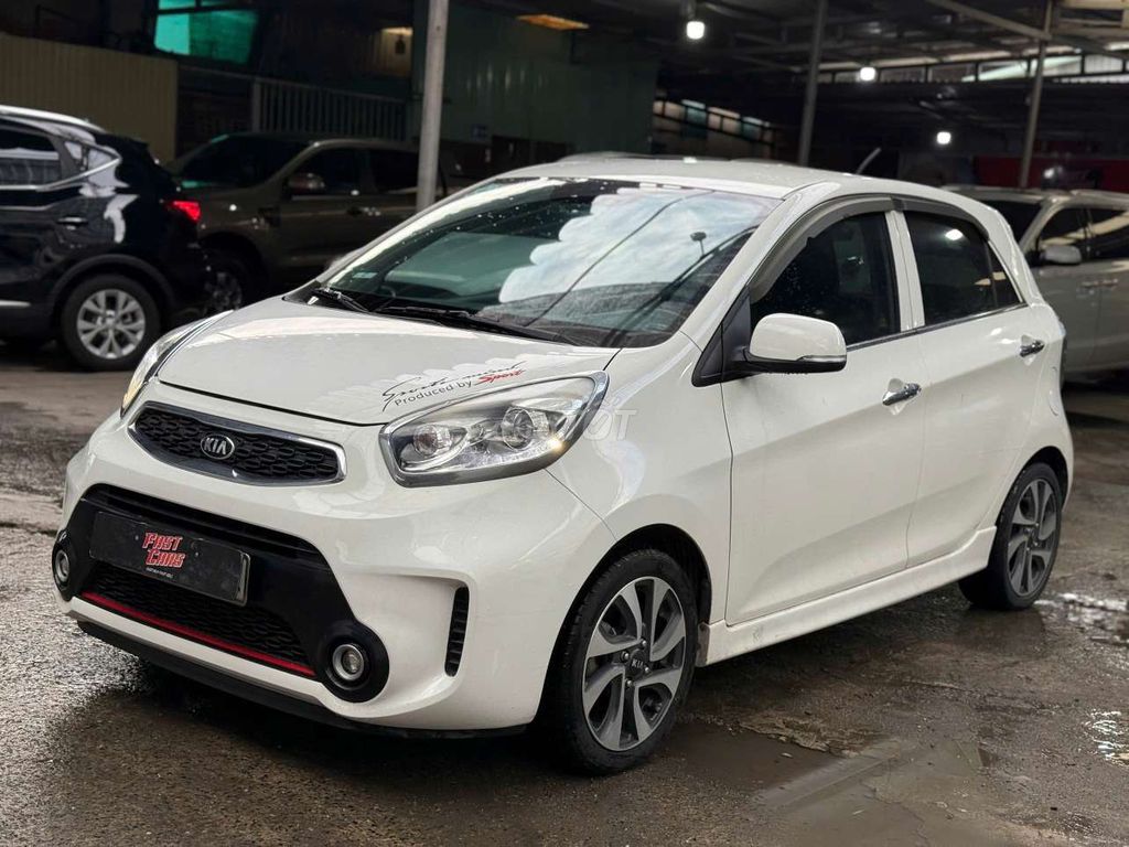 Kia Morning 2016 Si 1.25 AT, màu trắng, 53.000 km. Mua bán Ô tô tại Quận Bình Tân Tp Hồ Chí Minh được đăng bởi Son Do hình 2