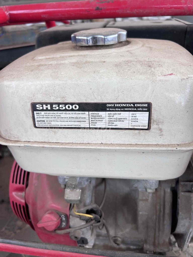 Máy phát điện Hữu Toàn SH5500. Mua bán Đồ chuyên dụng, Giống nuôi trồng tại Huyện Long Thành Đồng Nai được đăng bởi A nhật hình 1