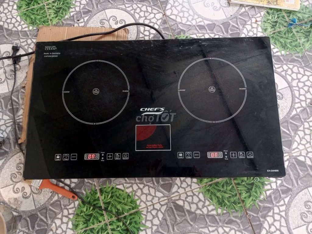 Bếp từ đôi Chefs EH-DIH890. Mua bán Bếp, lò, đồ điện nhà bếp tại Thị xã Sơn Tây Hà Nội được đăng bởi A Chính hình 1