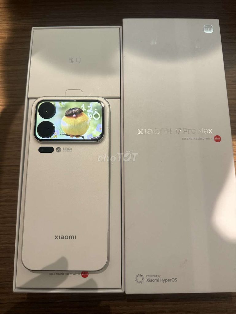 Xiaomi 17 Pro Max 12GB/512GB Trắng. Mua bán Điện thoại tại Quận Gò Vấp Tp Hồ Chí Minh được đăng bởi Atus Nguyen hình 1