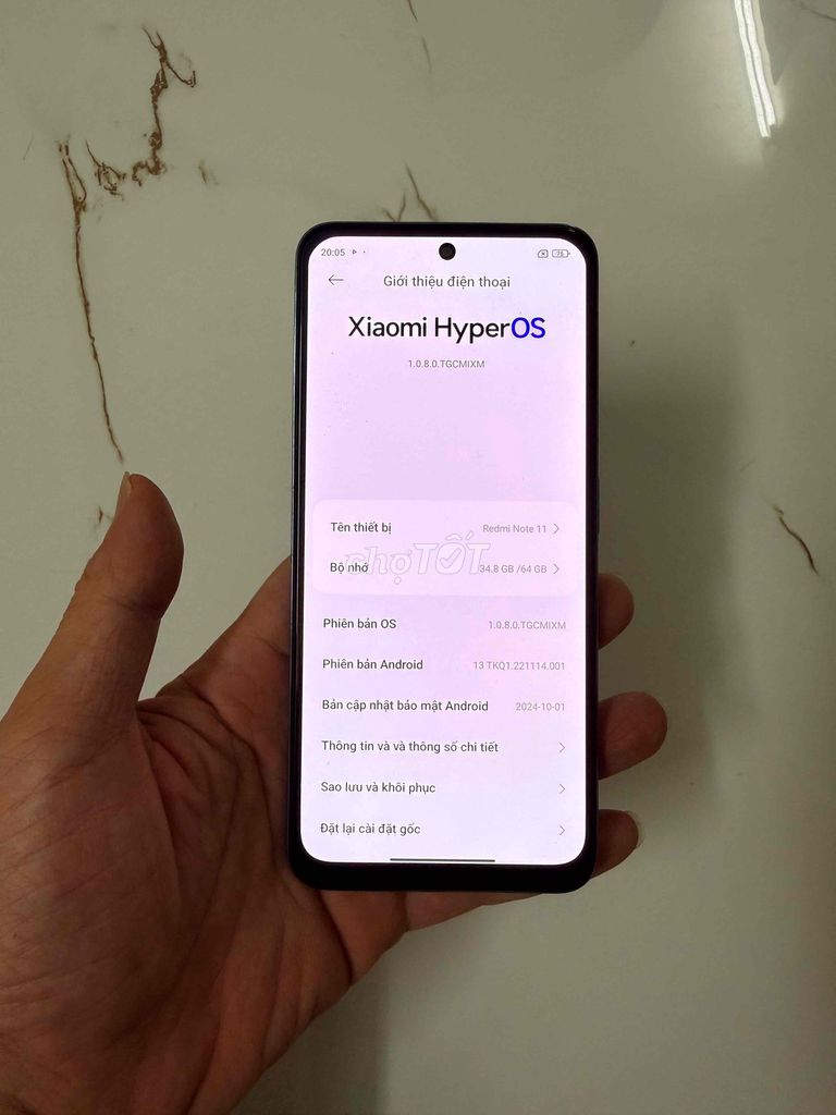 Bán Redmi Note11 màn thay oled. Mua bán Điện thoại tại Quận Hà Đông Hà Nội được đăng bởi Mạnh Mobile hình 1