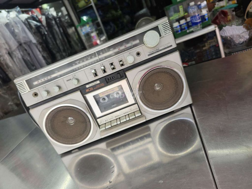 Đài cassette Toshiba RT-7770S Bạc. Mua bán Tivi, Âm thanh tại Quận Tân Bình Tp Hồ Chí Minh được đăng bởi A phát hình 1