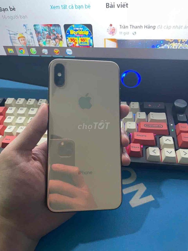 iPhone XS Max 64GB Vàng Gold. Mua bán Điện thoại tại Thành phố Gia Nghĩa Đắk Nông được đăng bởi vinh hình 1