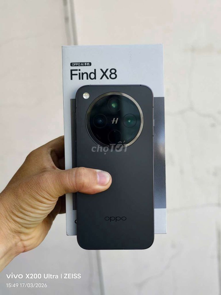 Oppo Find X8 5G 256GB Đen. Mua bán Điện thoại tại Quận 5 Tp Hồ Chí Minh được đăng bởi TY  MON MOBILE hình 1