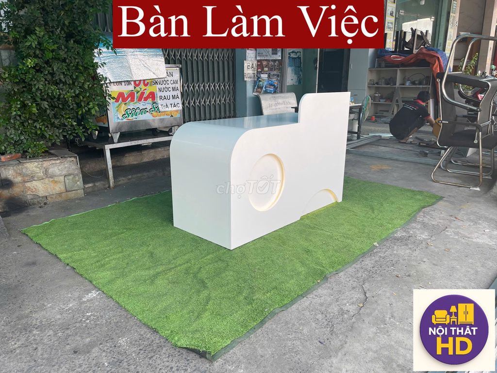 QUẦY LỄ TÂN_QUẦY THU NGÂN_QUẦY THANH LÝ_QUẦY 1M4_3. Mua bán Đồ dùng văn phòng tại Quận 3 Tp Hồ Chí Minh được đăng bởi NỘI THẤT VĂN PHÒNG 288 hình 1