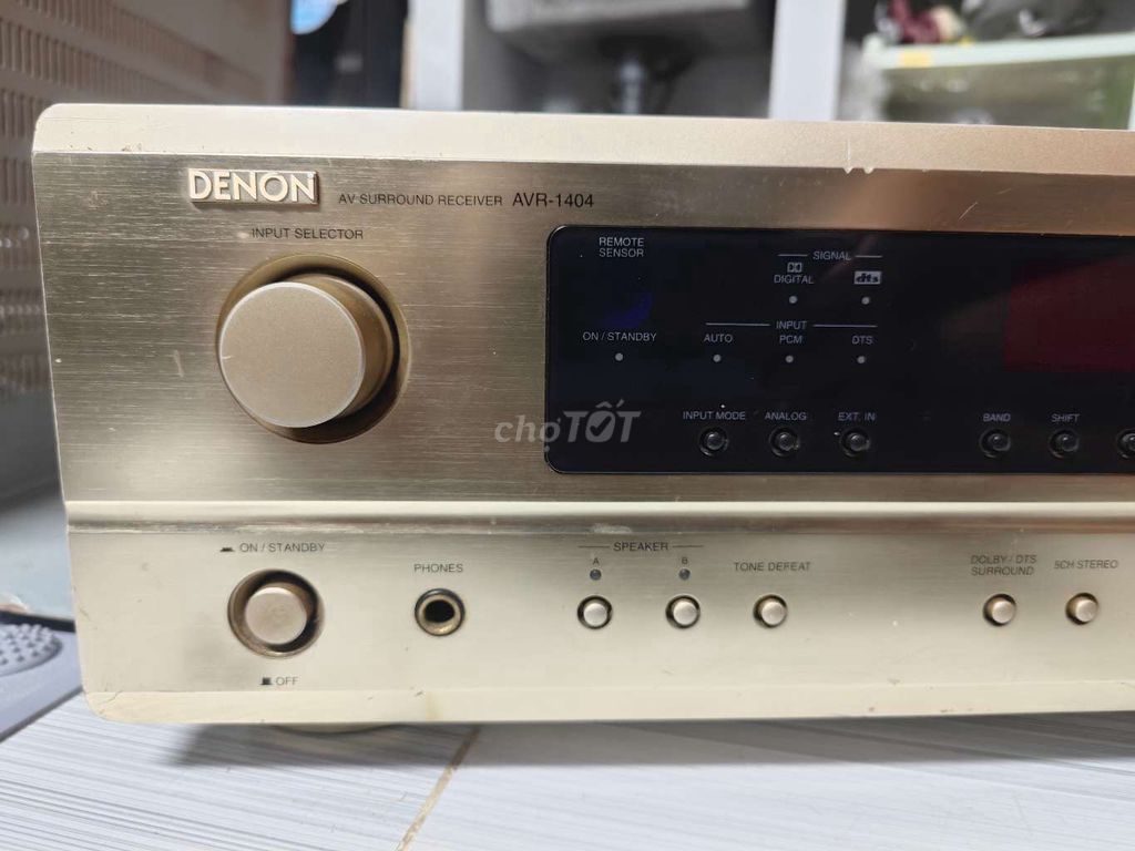 Xác Sống Amply Denon AVR 1404 hàng khủng nặng. Mua bán Tivi, Âm thanh tại Quận 6 Tp Hồ Chí Minh được đăng bởi Quốc Huy hình 1