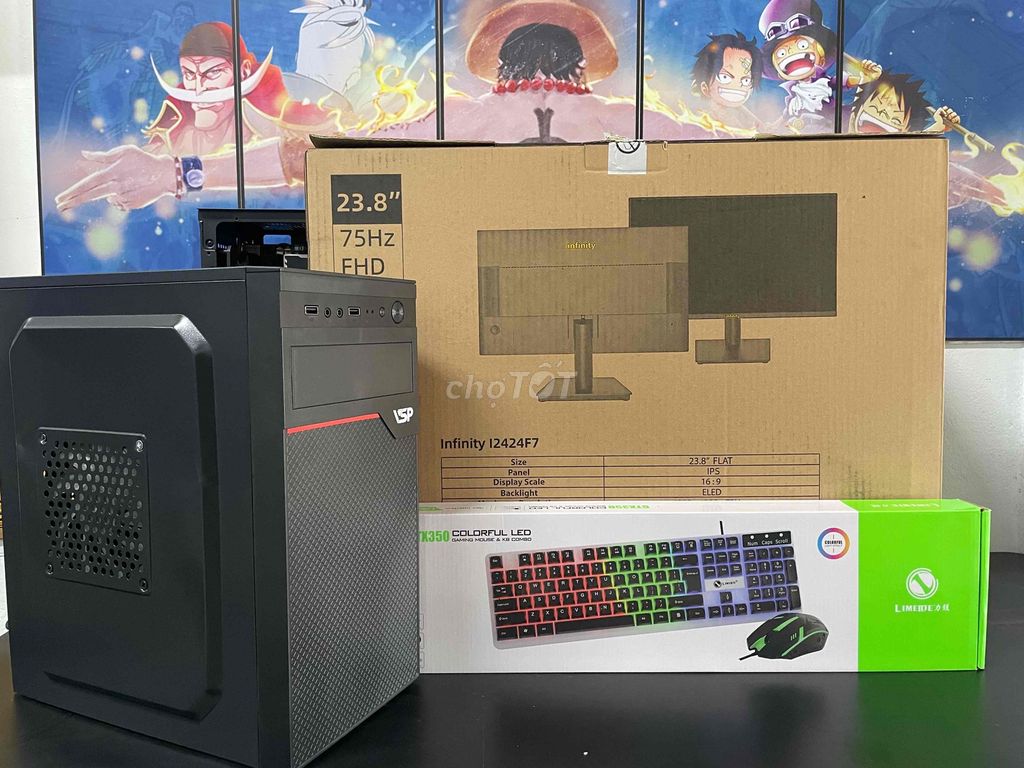 Máy tính để bàn i3-8100 8GB/128GB 24 inch. Mua bán Máy tính để bàn tại Thành phố Biên Hòa Đồng Nai được đăng bởi CofyVn hình 1