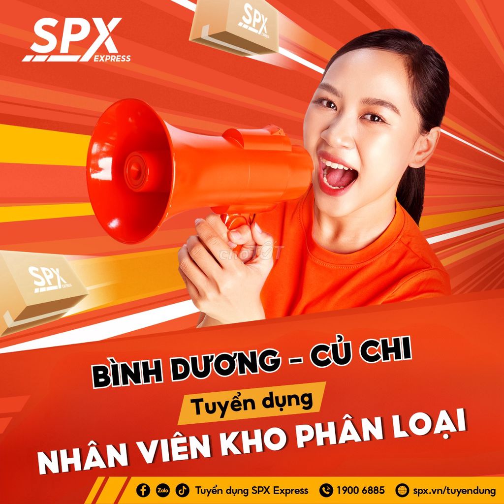 SHOPEE EXPRESS TUYỂN NHÂN VIÊN KHO - VSIP II