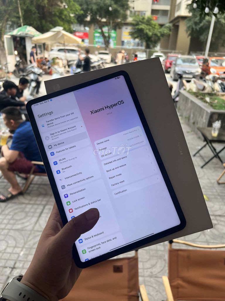 Xiaomi Pad 6 Pro 8GB/256GB Xám 99%. Mua bán Máy tính bảng tại Huyện Thường Tín Hà Nội được đăng bởi Sơn Nguyên hình 1