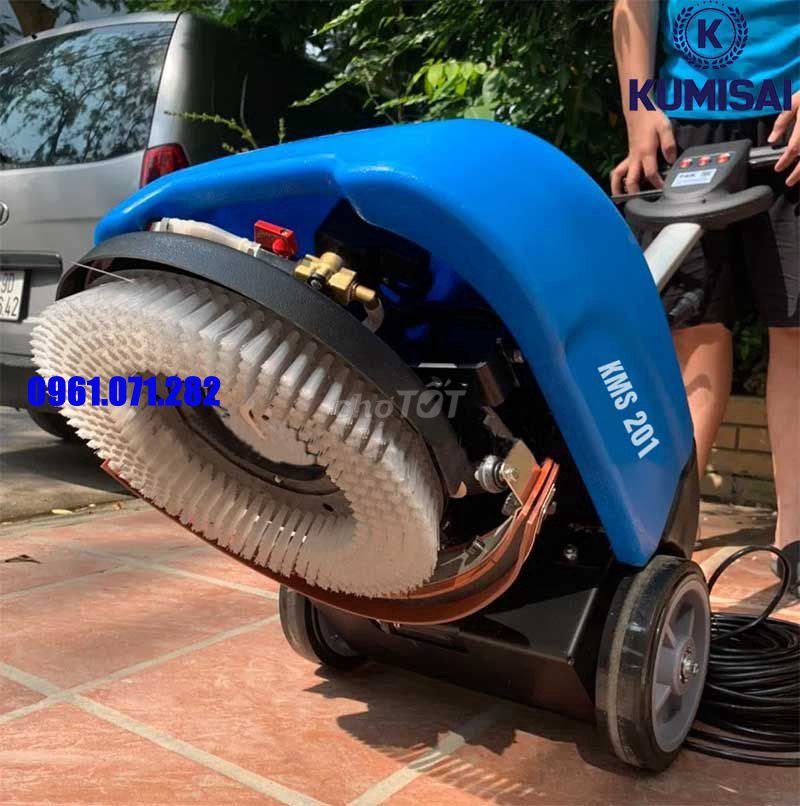 Máy chà sàn KUMISAI KMS201 Xanh Đen. Mua bán Thiết bị vệ sinh, nhà tắm tại Quận Cầu Giấy Hà Nội được đăng bởi Kumisai Việt Nam hình 1