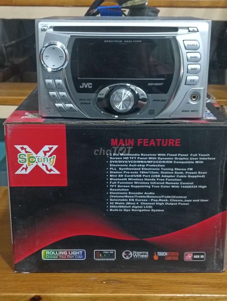 JVC KW-XG55T Hàng Nhật Zin Đẹp Âm Hay. Mua bán Tivi, Âm thanh tại Thành phố Thủ Đức Tp Hồ Chí Minh được đăng bởi Nguyễn Hoàng Long hình 1