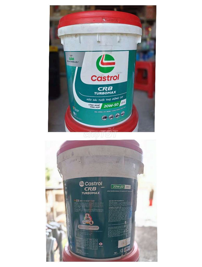 Nhớt Castrol TURBOMAX  20W-50