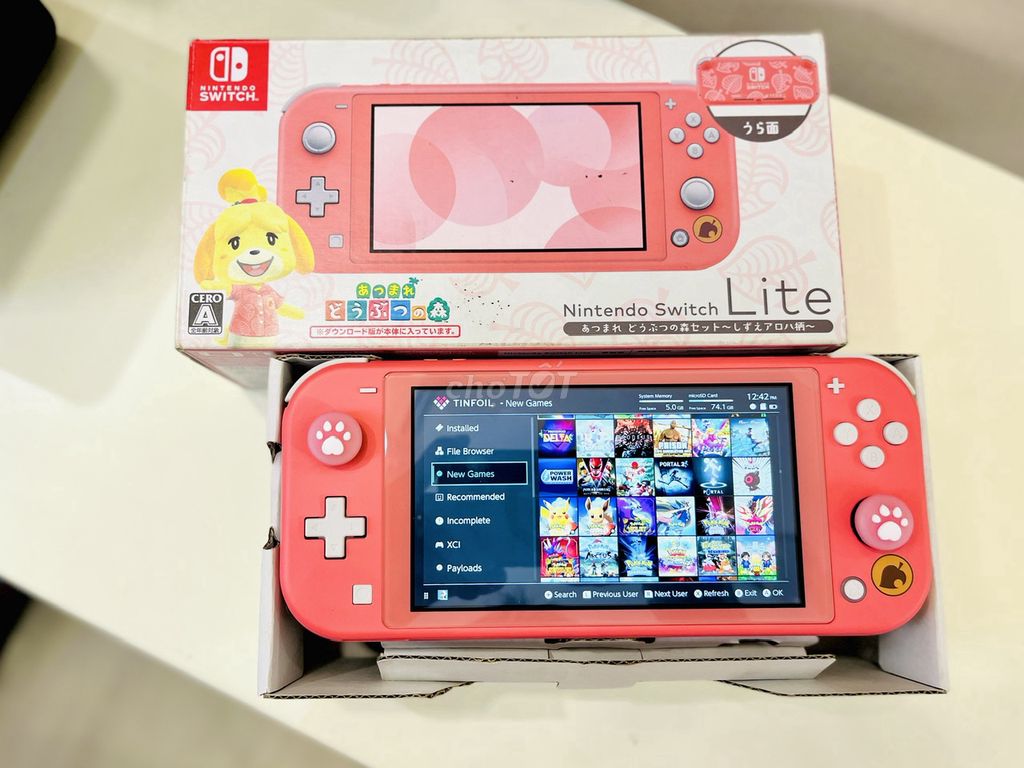 Nintendo Switch Lite Animal Edition HAX