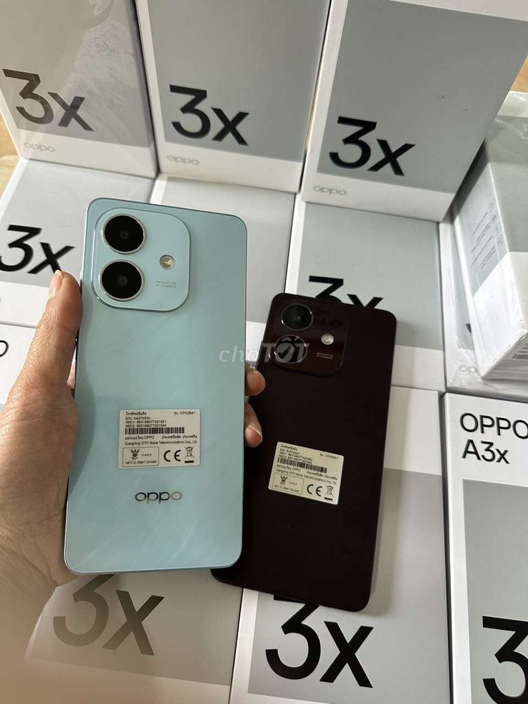 Oppo A3x newseal fullbox BH 12 tháng