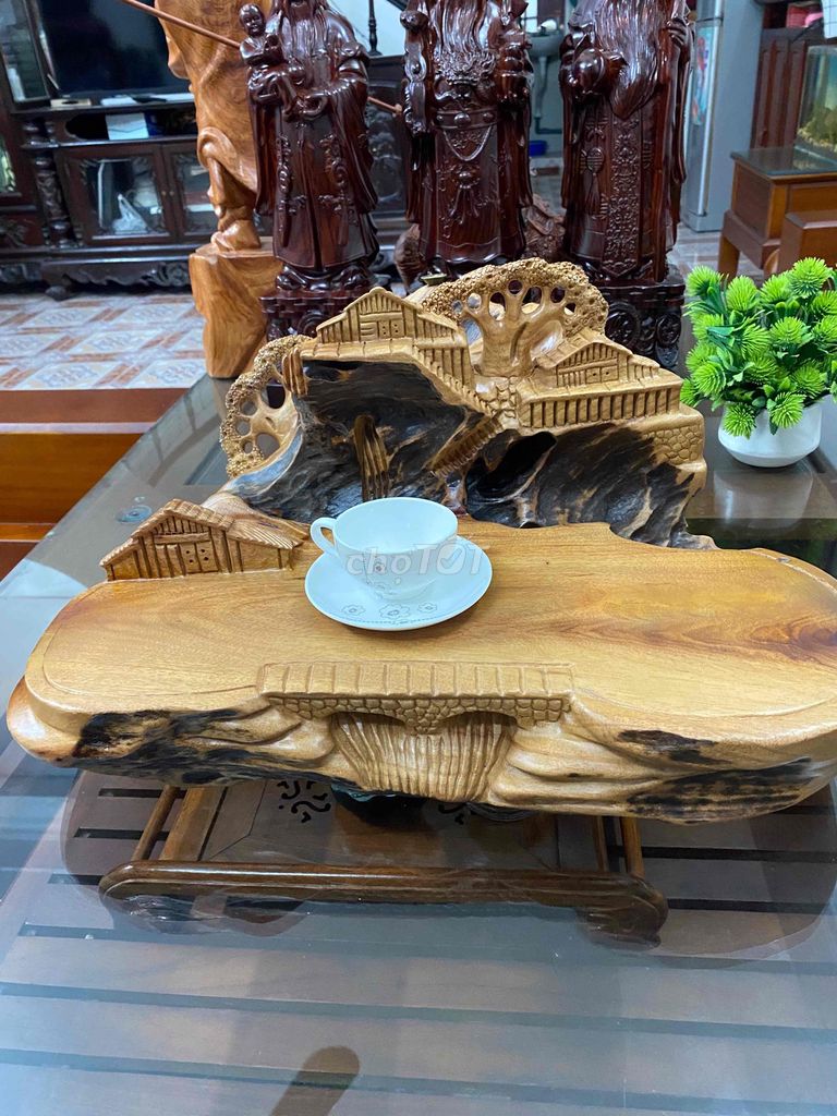 Khay trà gỗ thơm xông trầm tiểu cảnh. Mua bán Nội thất, đồ gia dụng khác tại Huyện Đông Anh Hà Nội được đăng bởi Đức Hậu hình 1