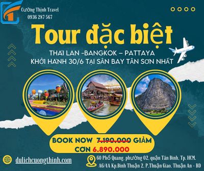 Du lịch Thái Lan mùa Hè giá rẻ siêu ưu đãi