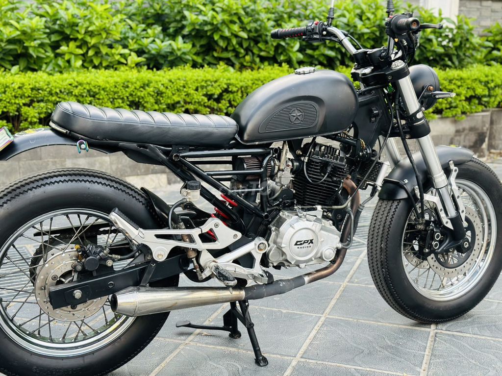 GPX Legend Gentleman 200  Đen 2023 Biển 29. Mua bán Xe máy tại Quận Cầu Giấy Hà Nội được đăng bởi TRÍ KIÊN hình 2