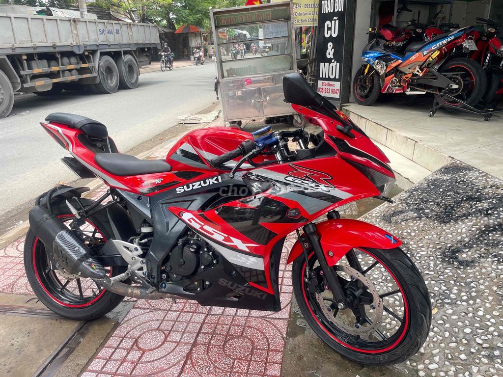 Suzuki GSX R150 máy zin biển số 67. Mua bán Xe máy tại Huyện Bình Chánh Tp Hồ Chí Minh được đăng bởi Phong Vũ hình 1