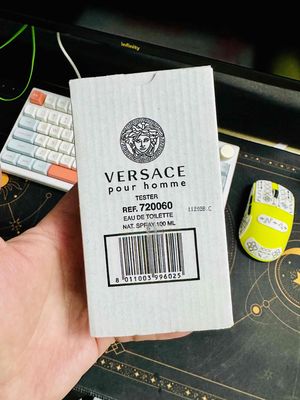 Versace pour homme 100ml (bản tester khoing nắp)