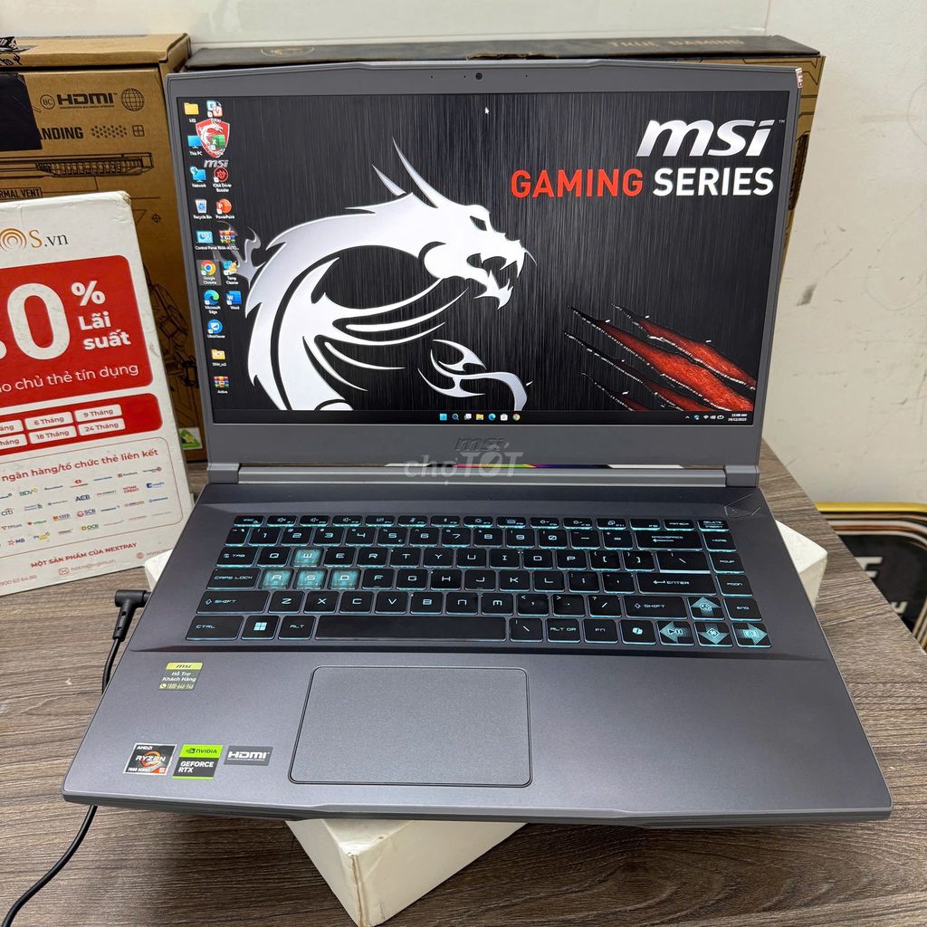 MSI Thin A15 B7UC Gaming Fullbox 2024. Mua bán Laptop tại Quận Liên Chiểu Đà Nẵng được đăng bởi TT Center 603 Tôn Đức Thắng Hòa Khánh  hình 1