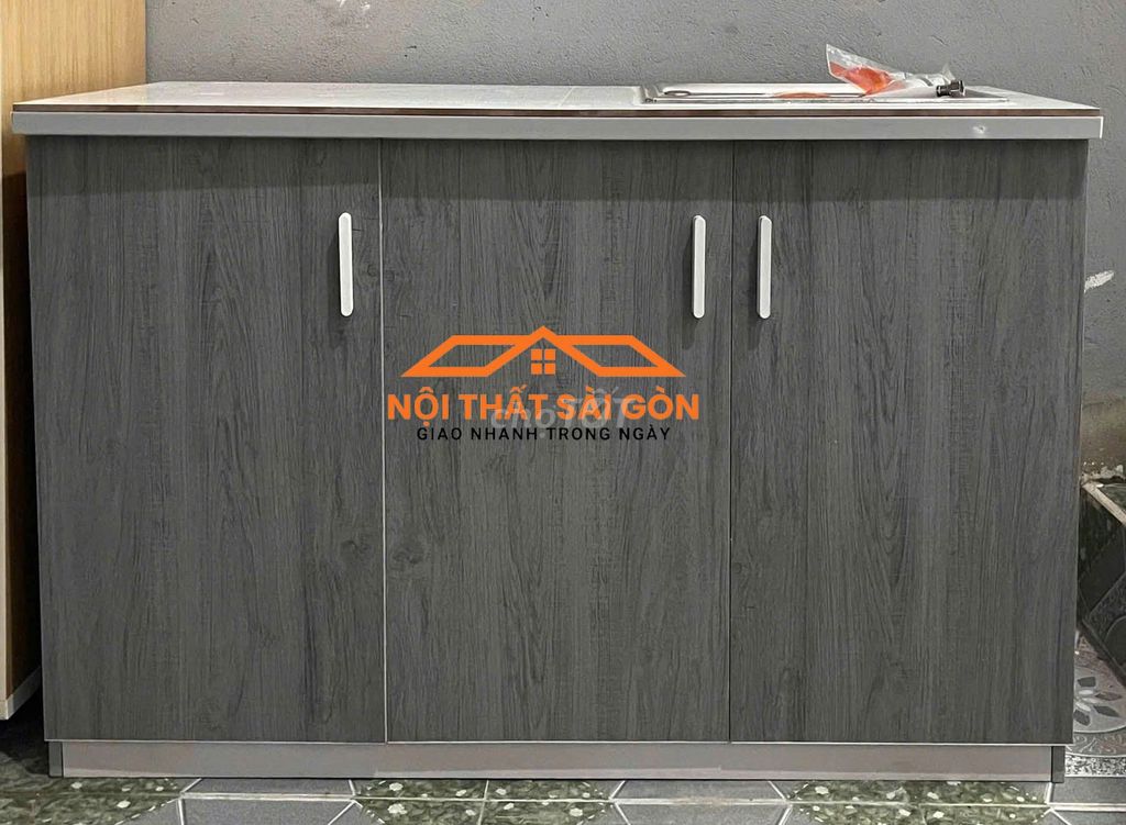 Tủ bếp Nhựa Đài Loan 80cm x 80cm. Mua bán Tủ, kệ gia đình tại Quận 3 Tp Hồ Chí Minh được đăng bởi Xưởng Tủ Nhựa Sài Gòn hình 1