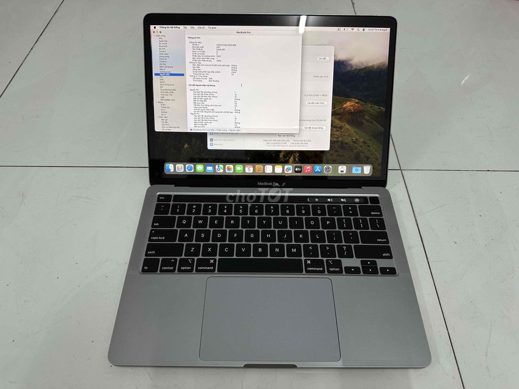 Macbook Pro 13 2020 Gray I5 8g 256g nguyên zin