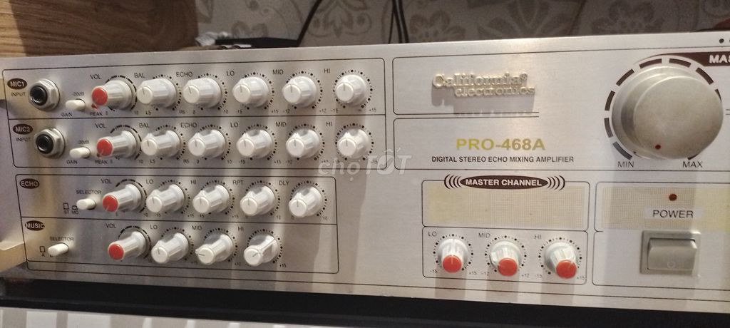 Amply California PRO-468A Bạc. Mua bán Tivi, Âm thanh tại Quận Long Biên Hà Nội được đăng bởi Hung Tranviet hình 1