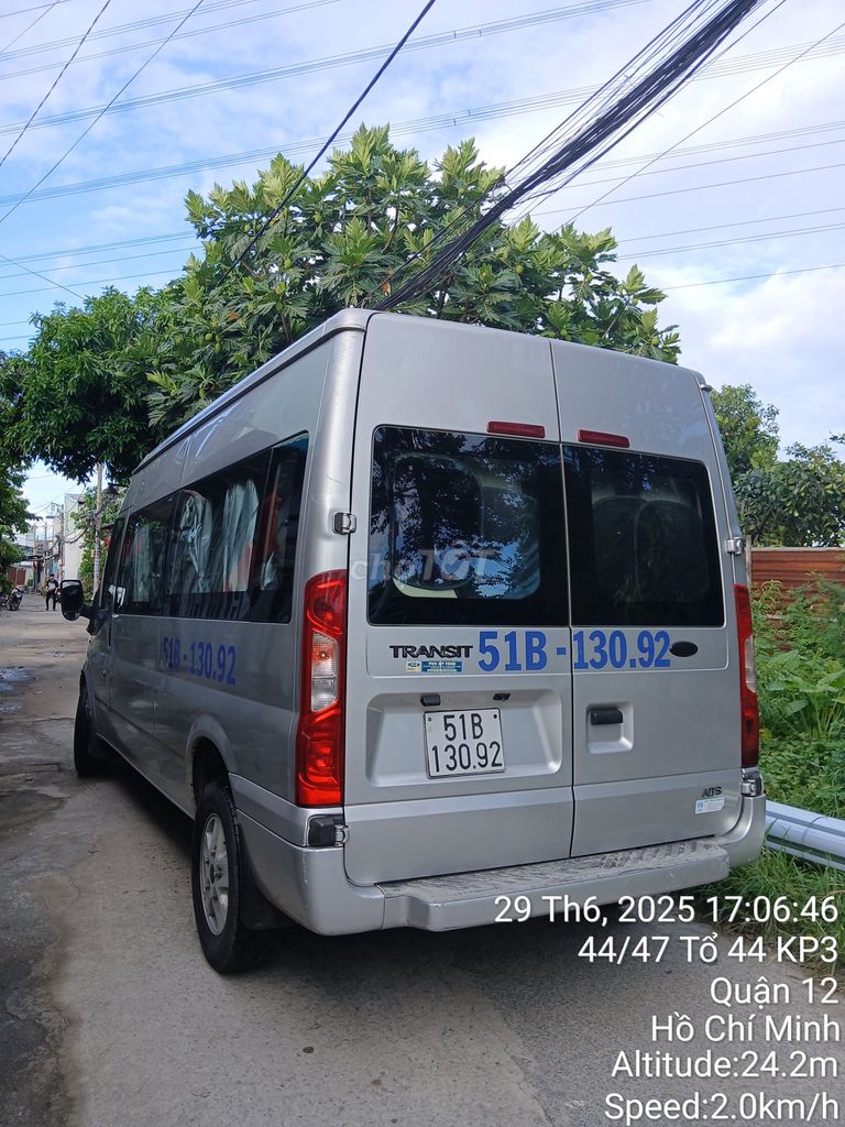 Ford Transit 2014 Luxury Bạc. Mua bán Phương tiện khác tại Quận 12 Tp Hồ Chí Minh được đăng bởi nguyễn xuân chính hình 2