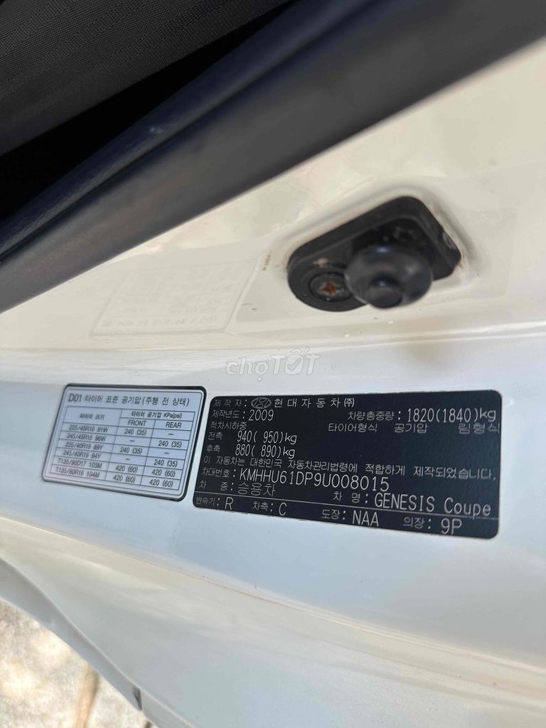 Hyundai Genesis 2009 - 115000 km. Mua bán Ô tô tại Thành phố Bà Rịa Bà Rịa - Vũng Tàu được đăng bởi gia khang hình 3