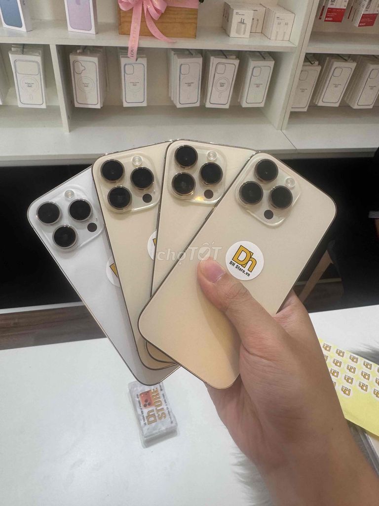 iPhone 14 Pro 128GB Vàng 99% chuẩn zin chất. Mua bán Điện thoại tại Quận 11 Tp Hồ Chí Minh được đăng bởi DH Store hình 1