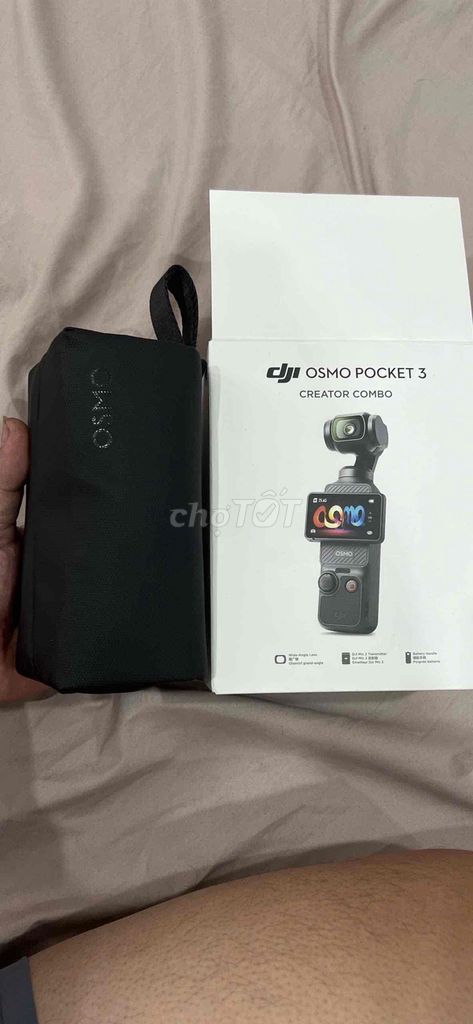 Máy quay phim DJI Osmo Pocket 3 Đen Mới. Mua bán Máy ảnh, Máy quay tại Quận Ba Đình Hà Nội được đăng bởi đinh quang nam  hình 1