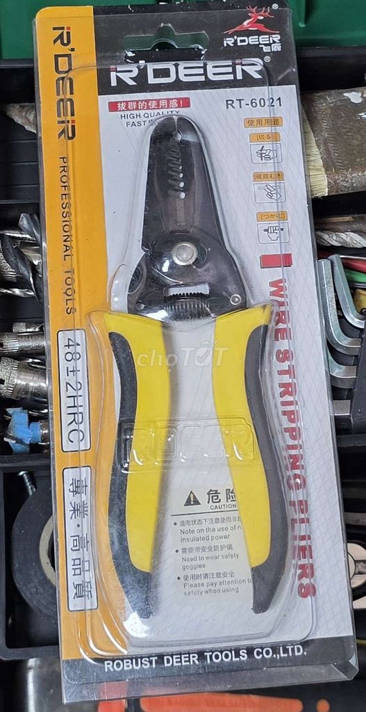 Kìm tuốt dây điện RDEER RT-6021. Mua bán Đồ chuyên dụng, Giống nuôi trồng tại Quận Hải An Hải Phòng được đăng bởi Luân hình 1
