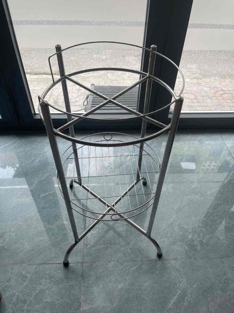 Kệ đa năng Inox 2 tầng inox cũ. Mua bán Tủ, kệ gia đình tại Quận Tân Bình Tp Hồ Chí Minh được đăng bởi Bo hình 1