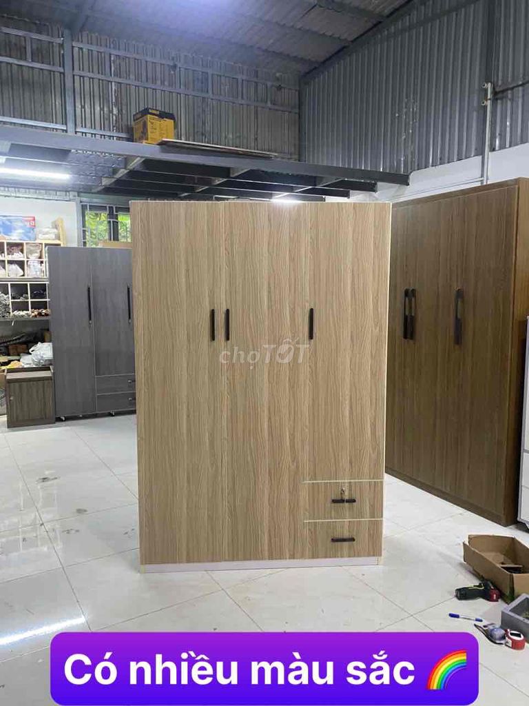 Tủ quần áo nhựa Đài Loan 3 cánh 1m20##. Mua bán Tủ, kệ gia đình tại Quận 12 Tp Hồ Chí Minh được đăng bởi Nội Thất Gia Đình hình 1