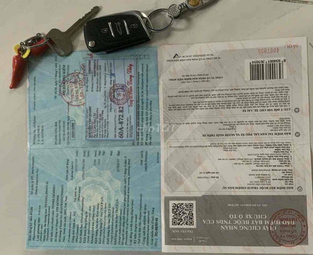 Toyota Innova 2007 J - 295000 km. Mua bán Ô tô tại Quận 12 Tp Hồ Chí Minh được đăng bởi Nguyễn văn Lộc  hình 4