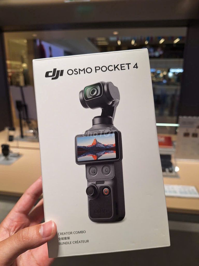 DJI Osmo Pocket 4 Creator Combo. Mua bán Máy ảnh, Máy quay tại Quận 1 Tp Hồ Chí Minh được đăng bởi DUY DJI hình 1