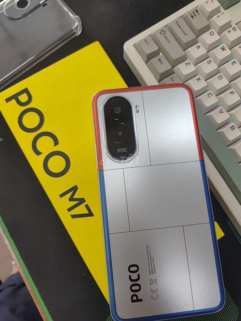 POCO M7 Bạc 7000 mAh 6.9 inch Like New. Mua bán Điện thoại tại Quận Thanh Xuân Hà Nội được đăng bởi cửa hàng điện thoại giá rẻ hình 1
