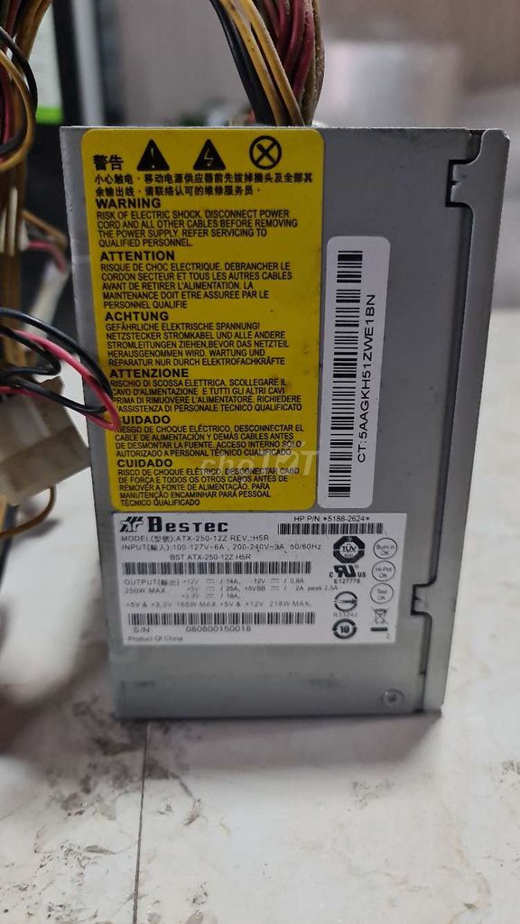 Nguồn máy tính BESTEC ATX-250W Xám. Mua bán Linh kiện (RAM, Card...) tại Quận Long Biên Hà Nội được đăng bởi Quyết Thắng hình 1