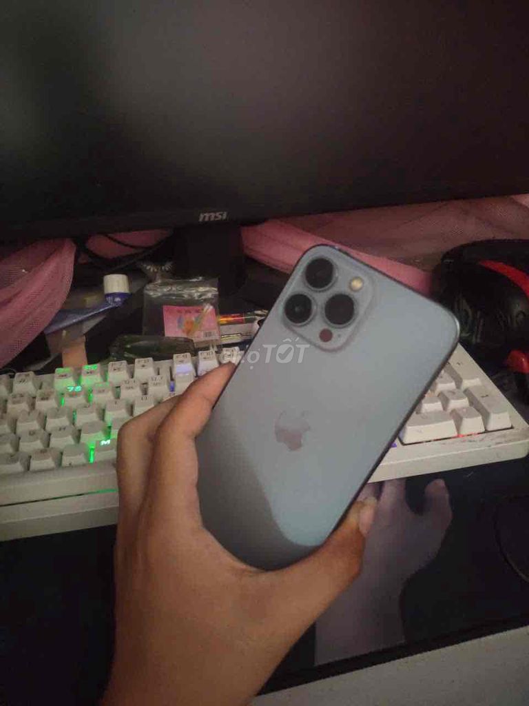 iPhone 13 Pro Max 128GB Xanh. Mua bán Điện thoại tại Thành phố Vĩnh Long Vĩnh Long được đăng bởi minh tan hình 1