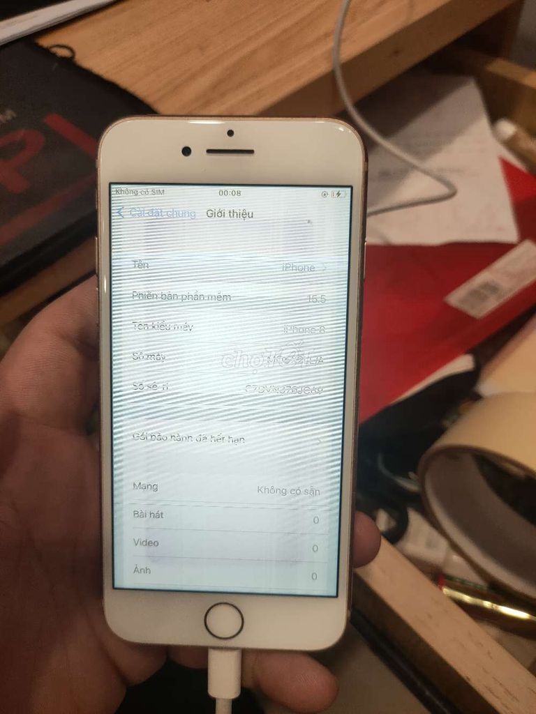 Apple iPhone 8 64GB Vàng Màn hình sọc nhẹ. Mua bán Điện thoại tại Thành phố Biên Hòa Đồng Nai được đăng bởi Trần hoàng tú  hình 1